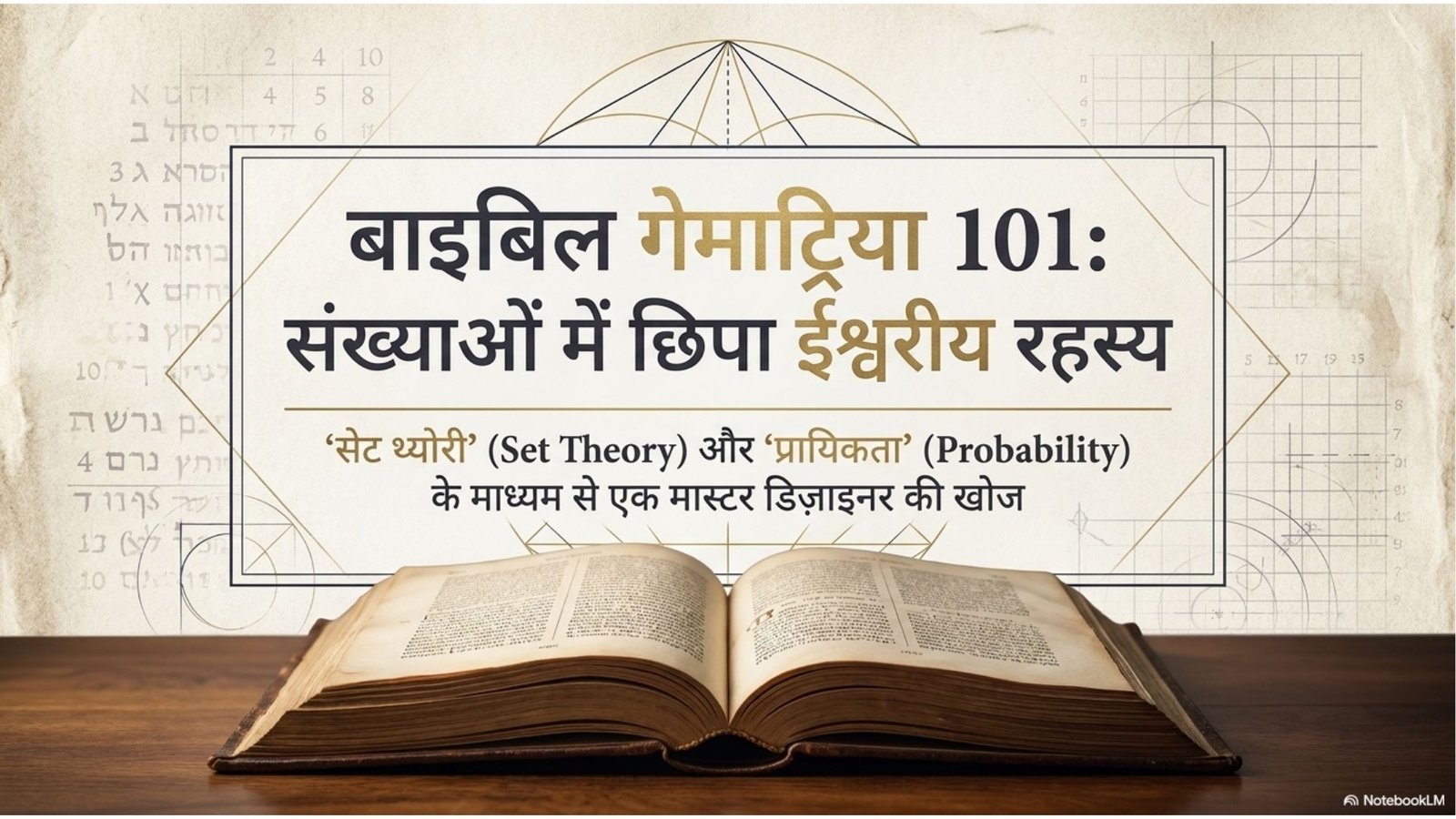 बाइबिल गेमाट्रिया (Gematria) का अध्ययन: एक व्यापक मार्गदर्शिका | Studying Biblical Gematria: A Comprehensive Guide